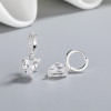 Custom Made Jewelry Wholesale 925 Sterling Silver Cubic Zircon For Women Drop Earrings Statement