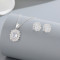 925 Silver Jewelry Set with High Quality Zircon Design