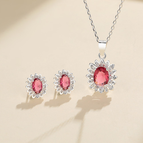 Wholesale 925 Women's Jewelry Set Independent Zircon Classic Design High Quality Jewelry