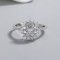 Wholesale 925 Sterling Silver Ring Featuring Beautiful Cubic Zirconia For Classic Jewelry