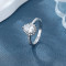 925 Silver Jewelry Ring With Independent Zircon Design Micro Paving Surrounding