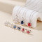 Ladies' 925 Silver Jewelry Set Independent Red Zircon Fashion Trend Gift Preferred