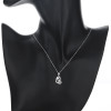 Conjunto de joyas de lujo de plata 925 directo de fábrica, nuevo diseño de producto hecho a mano con incrustaciones de circonita blanca, ambiente elegante