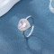 Wholesale 925 Sterling Silver Ring With Radiant Cubic Zirconia For Fine Jewelry Collection