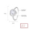 Gorgeous 925 Sterling Silver Ring Featuring Sparkling Cubic Zirconia For Wholesale
