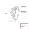 Chic High End 925 Sterling Silver Casual Rings For Ladies Luxury  Cubic Zirconia Ideal For Exclusive Occasions Ring