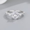 S925 Engagement Rings Luxury High End  For Women With Cubic Zirconia Ideal For Exclusive Occasions Stunning Ring