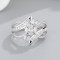 Chic High End S925  Silver Rings For Men   Cubic Zirconia Ideal For Luxurious Jewelry Collections Stunning Ring