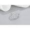 Opulent High End S925 Silver Rings For Men With  Cubic Zirconia Ideal For Elegant Gatherings Sophisticated Ring