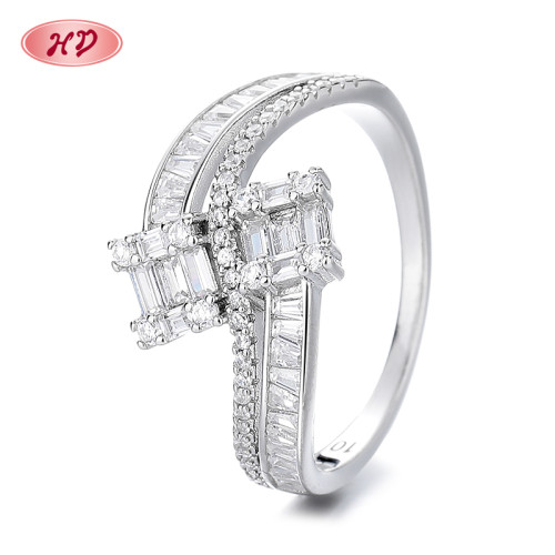 Stunning  Cubic Zirconia Ring High End S925 Silver Luxury Collections Ring