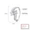 Stunning  Cubic Zirconia Ring High End S925 Silver Luxury Collections Ring