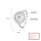 Elegant  Cubic Zirconia Ring High End S925 Silver Upscale Events Ring