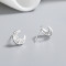 Stylish 925 Sterling Silver Women'S Stud Earrings With Cubic Zirconia For Wholesale Dainty Sterling Silver Vintage Earrings For Women