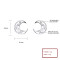 Stylish 925 Sterling Silver Women'S Stud Earrings With Cubic Zirconia For Wholesale Dainty Sterling Silver Vintage Earrings For Women