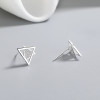 Pendientes de plata de ley 925 con circonitas cúbicas brillantes para mujer, joyería de moda al por mayor