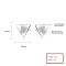 925 Sterling Silver  Stud Earrings For Women's Sparkling Cubic Zirconia  Wholesale Fashion Jewelry