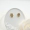 Huggies Earrings 18k Gold-plated Religious Religious Evil Eye and Hand of Fatima Devout Believers High-quality Jewelry