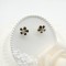 Flower Stud Earrings 18K Gold Plated Inlay Cubic Zircon Women's Jewelry Factory Direct Sales