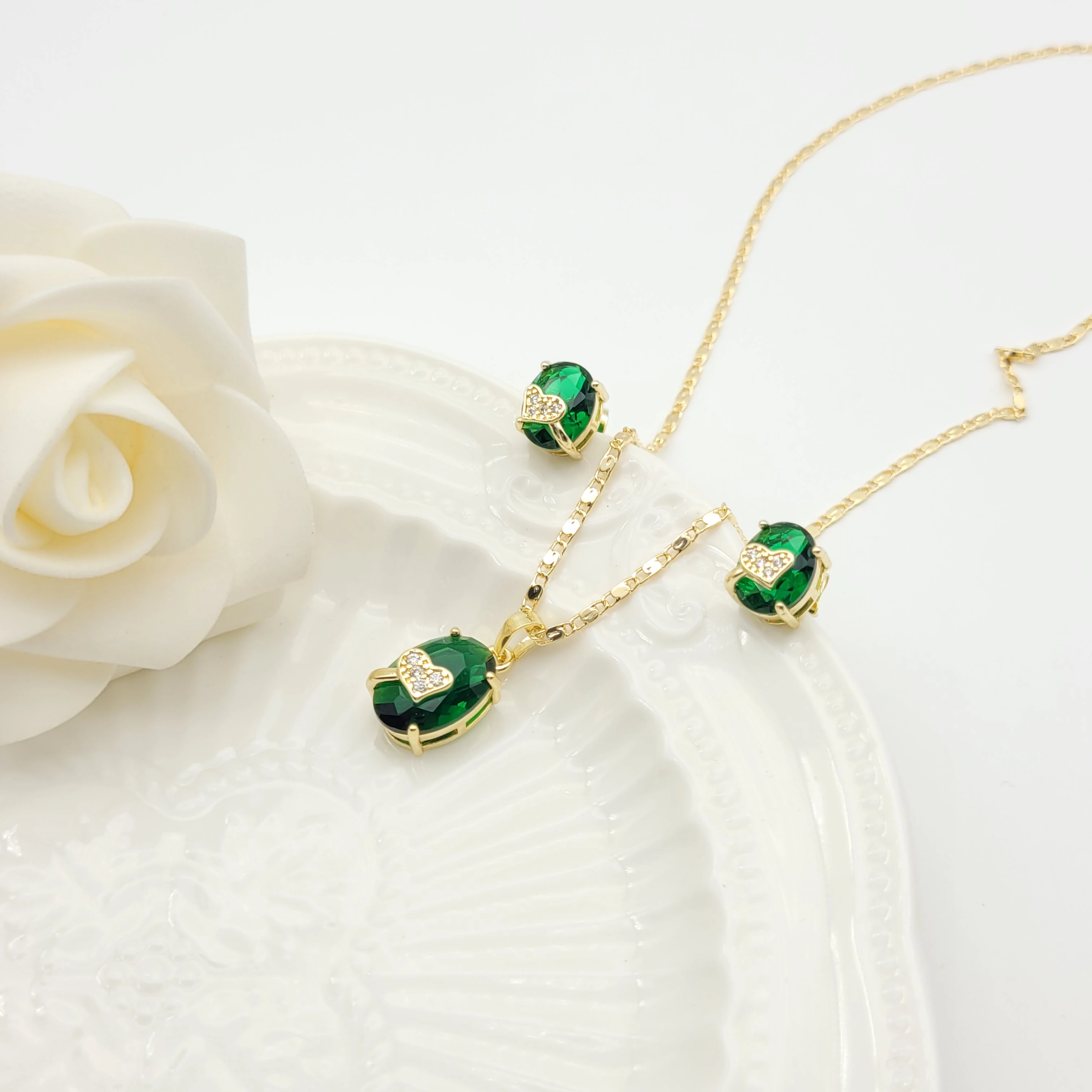 S925 Silver Classic Water Drop Zircon Earrings