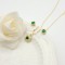 Square Stud Earring Jewelry Sets Lace Geometry Design 18K Gold-Plated Aaa Zircon Women's Jewelry Wholesaler