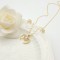 Religion Stud Earring Jewelry Sets Love God's Wings Design 18K Gold-Plated Aaa Zircon Women's Jewelry Wholesaler