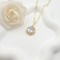 Classic Collection Pendant Necklaces Wholesale Water Droplet Design AAA Zircon 18K Gold-Plated Women's Jewelry Factory Direct Sales