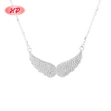 Venta al por mayor de joyas de plata 925 para mujeres chinas | Diseño de alas | Circón