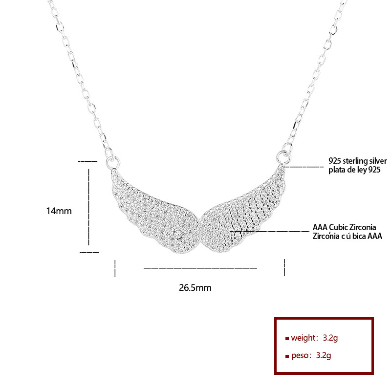 Wing Design Necklace