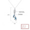 925 Silver Pendant Necklace Manufacturer Fish Animal Women's Jewelry