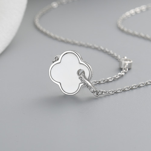 High Quality 925 Silver Necklace Cloud Design Factory Direct Sales