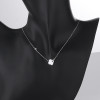 Venta directa de fábrica de collar de plata 925 de alta calidad con diseño de nube