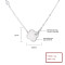 High Quality 925 Silver Necklace Cloud Design Factory Direct Sales