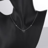 Collar de oso hueco para mujer, joyería de plata 925 al por mayor de China | Diseño animal