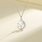 Horse&Moon Women's Necklace 925 Silver Animal Design Jewelry Manufacturer Direct Sales