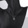 Collar de mujer Horse&Moon en plata 925 con diseño de animales, venta directa del fabricante