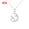 Horse&Moon Women's Necklace 925 Silver Animal Design Jewelry Manufacturer Direct Sales