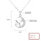 Horse&Moon Women's Necklace 925 Silver Animal Design Jewelry Manufacturer Direct Sales