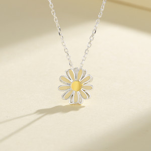 Fabricante de collares de circonita cúbica AAA amarilla de Fashiona, venta directa