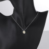 Fabricante de collares de circonita cúbica AAA amarilla de Fashiona, venta directa