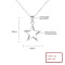 Star Aaa Cubic Zirconia Necklace 925 Silver Fashion Jewelry Wholesale