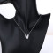 Wholesale Aaa Zirconia S925 Sterling Silver Charms Butterfly Pendant Necklaces For Jewelry