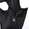 Fabricante de collares de circonita cúbica AAA con cadena de estrellas de Fashiona Venta directa