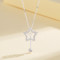 Fashiona Star Chain Aaa Cubic Zirconia Necklaces Manufacturer Direct Sales