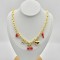 Pendants For Necklaces Wholesale 18K Gold-Plated Heart&Cherry&Chili Niche Design Luxury Jewelry