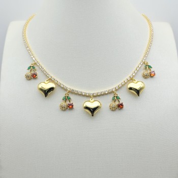 Fashion Necklaces Supplier 18K Gold-Plated Luxury Women's Jewelry