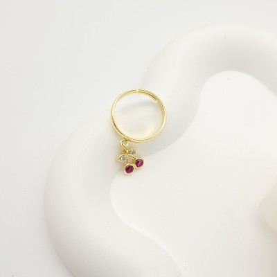Wholesale Earring Distributor | Red Cherry Zircon Fashion Jewelry