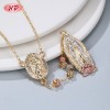 Collares de moda al por mayor | Collar de cadena de la Virgen María para mujer