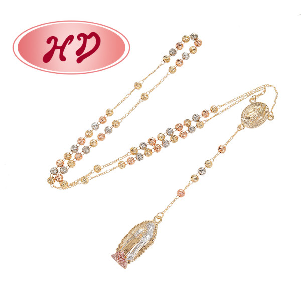 Collares de moda al por mayor | Collar de cadena de la Virgen María para mujer