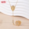 Fábricas de collares | Joyería de cadena con la Virgen María y el Corazón