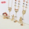Pendant Necklace Supplier | Cross Zircon Women's Chain Jewelry